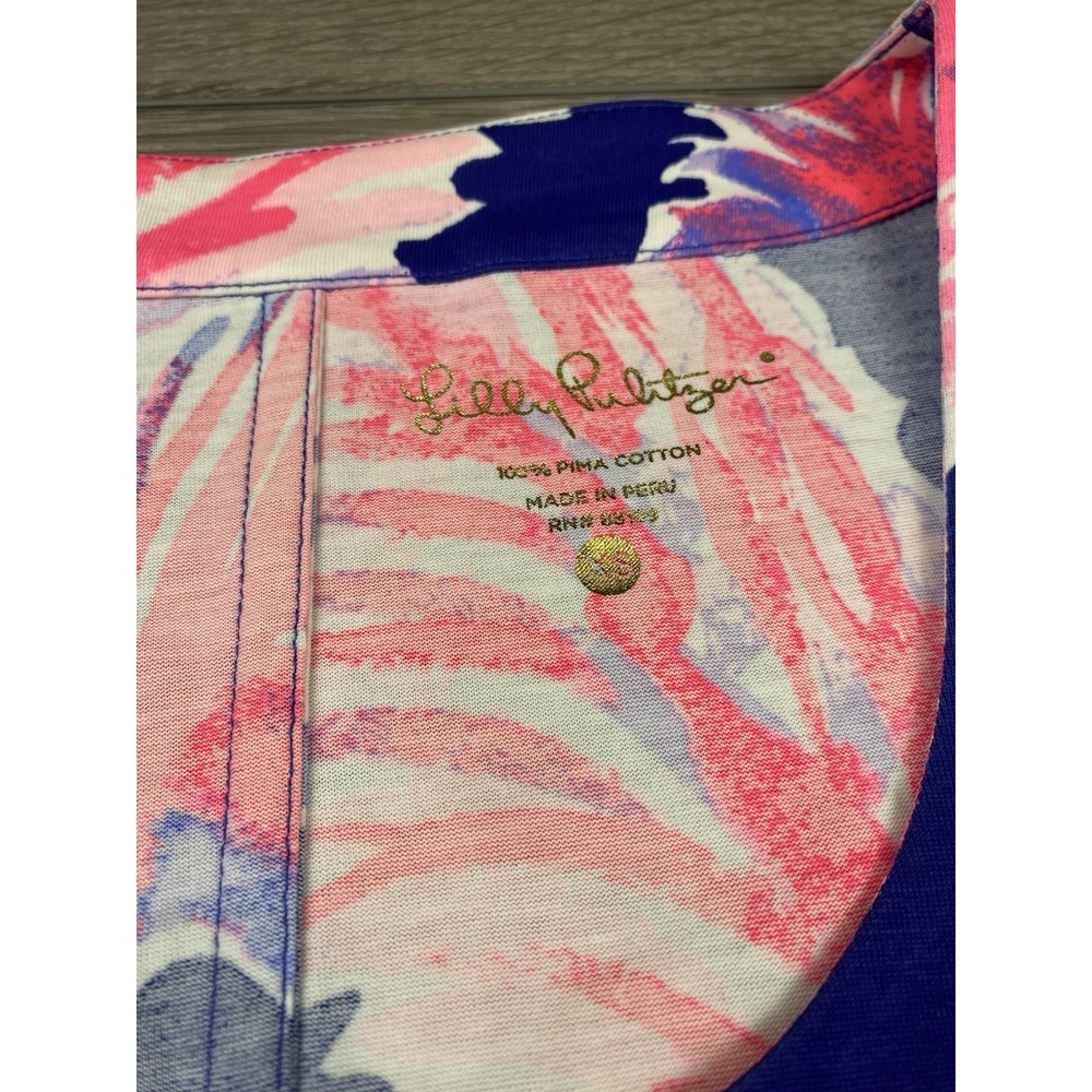 Lilly Pulitzer Women's Merritt Dress True Paradise Point Multicolor Size XS - Picture 5 of 7